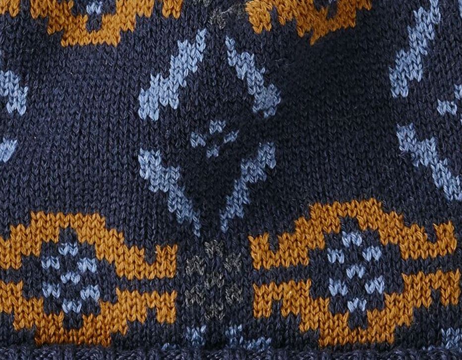 Tundra Cluster Knit New Navy